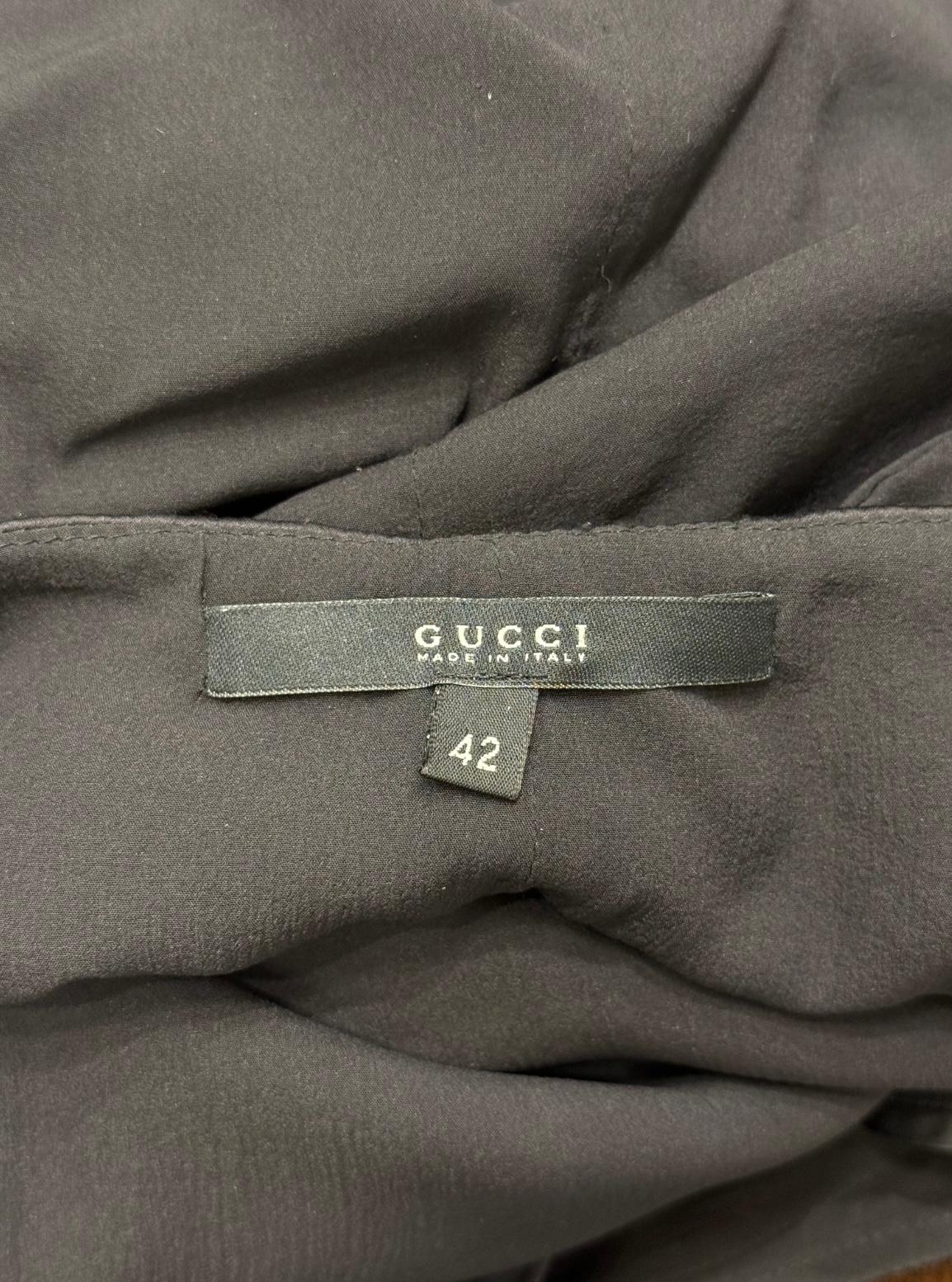 S/S2004 Gucci by Tom Ford robe corsetée bondage en vente 6