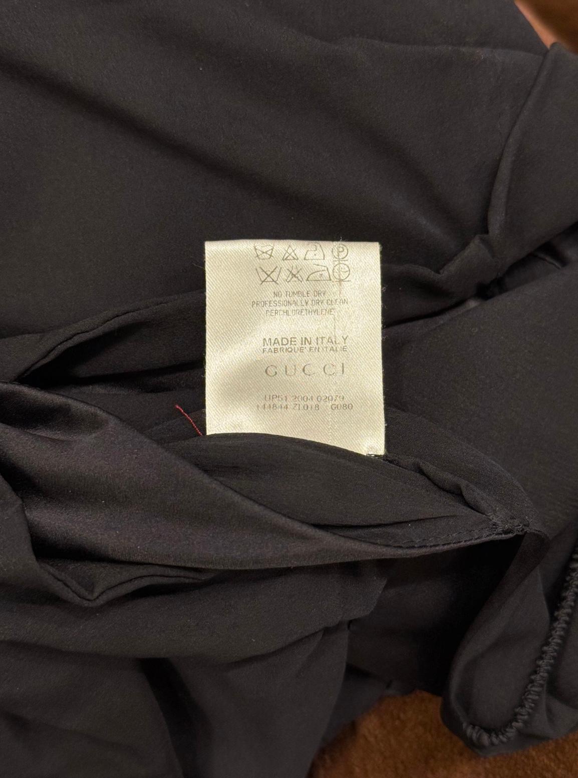 S/S2004 Gucci by Tom Ford robe corsetée bondage en vente 7