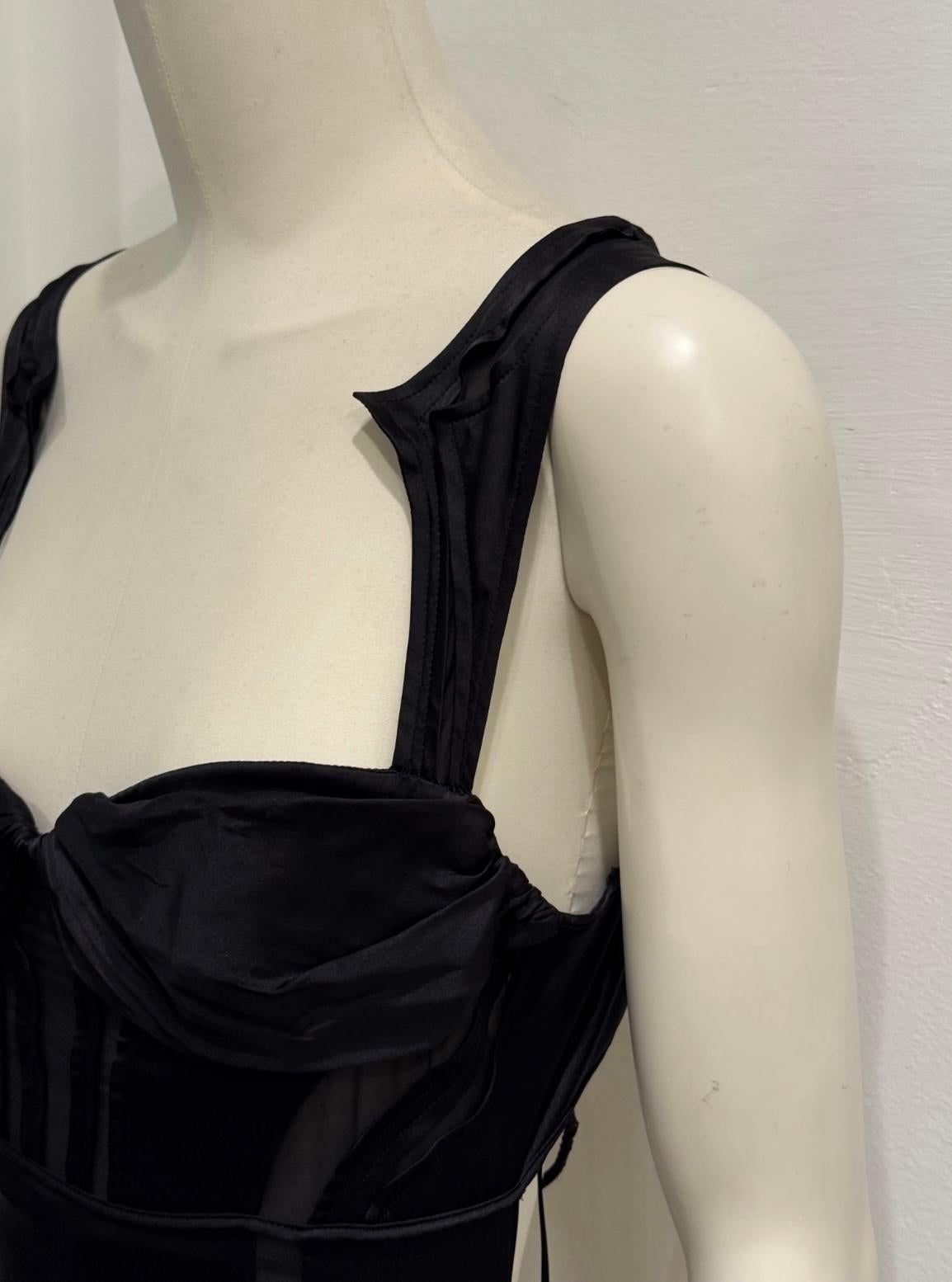 S/S2004 Gucci by Tom Ford robe corsetée bondage en vente 4