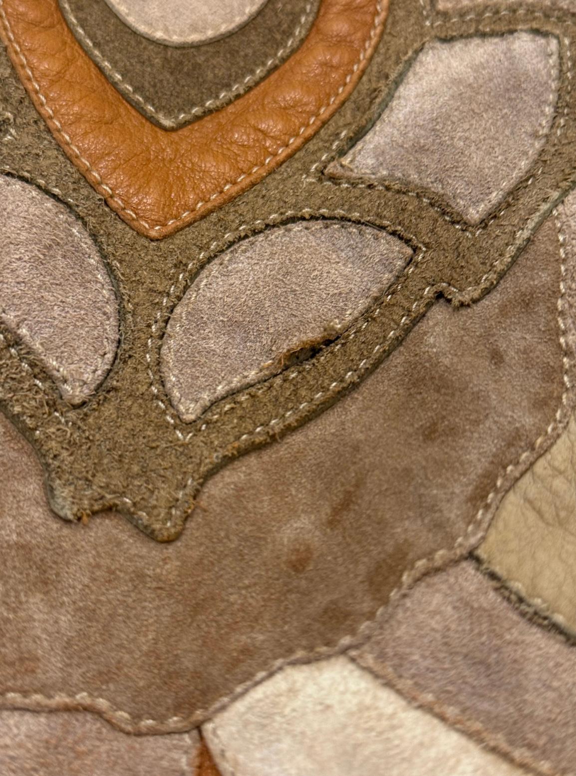 Uomo S/S2004 Gucci by Tom Ford western runway leather jacket in vendita