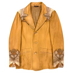 S/S2004 Gucci by Tom Ford western runway leather jacket