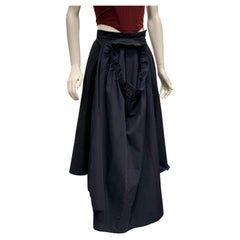 S/S2004 Maison Margiela falda doble artesanal