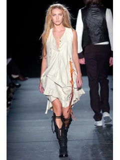 S/S2005 Ann Demeulemeester buttons-up sleeveless shirt