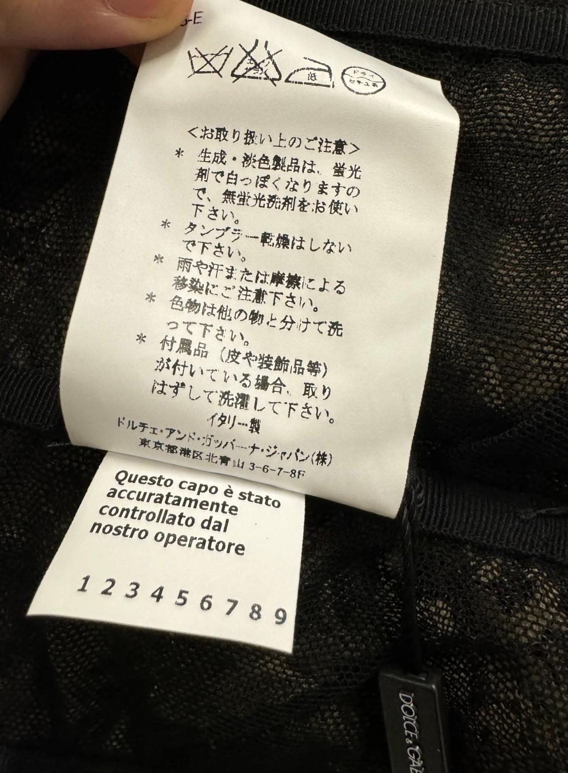 S/S2005 Top con corsé de encaje Dolce & Gabbana en venta 6