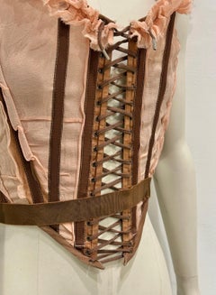 S/S2005 Jean Paul Gaultier runway ruffled corset