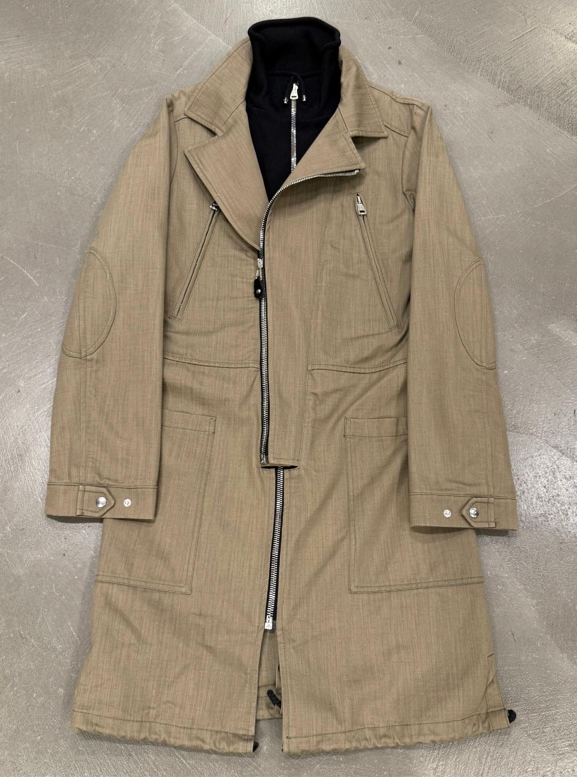 S/S2007 Balenciaga by Nicolas Ghesquière multipocket long coat For