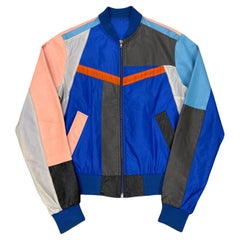 S/S2007 Maison Margiela patchwork paneled bomber jacket