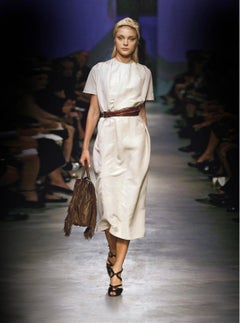 Prada-Leder-Tragetasche mit Fransen, Frühjahr/Sommer 2007