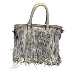 Prada-Leder-Tragetasche mit Fransen, Frühjahr/Sommer 2007