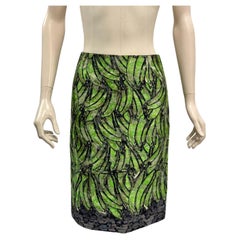 Gonna Prada S/S2011 con stampa a banana.
