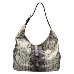 S/S2013 Gucci python-print Jackie bag