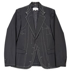 S/S2017 Maison Margiela runway basting stitch jacket
