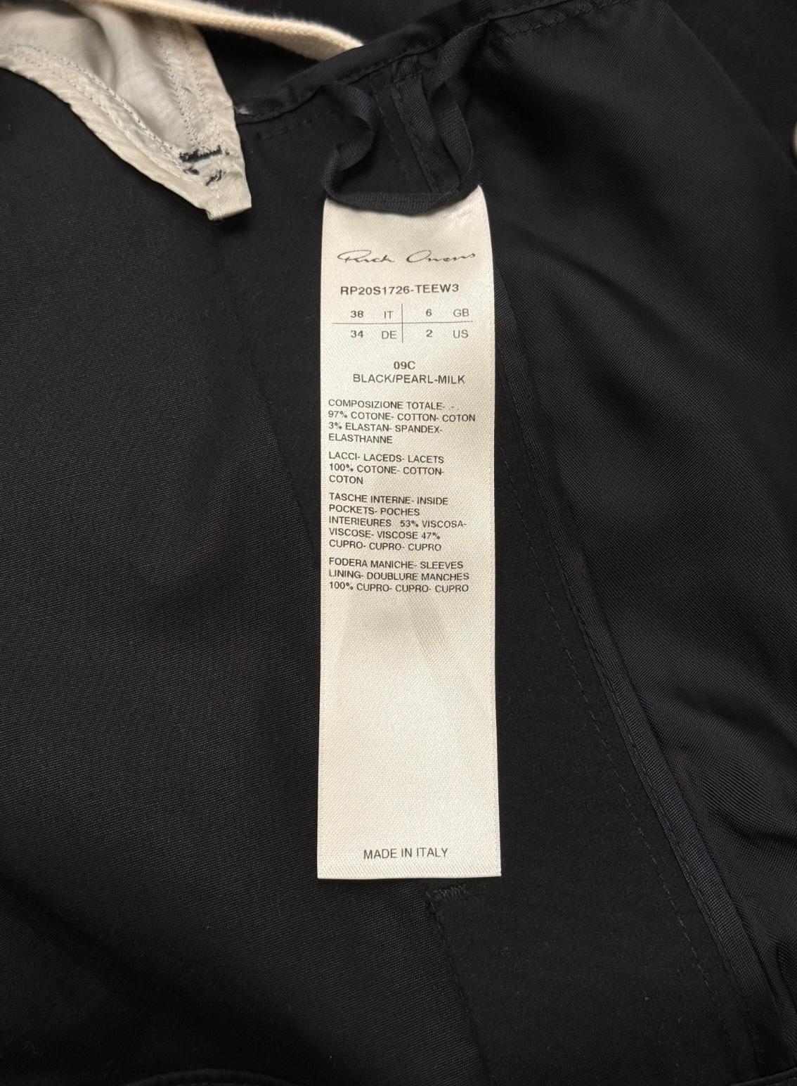 S/S2020 Chaqueta obrera Rick Owens 