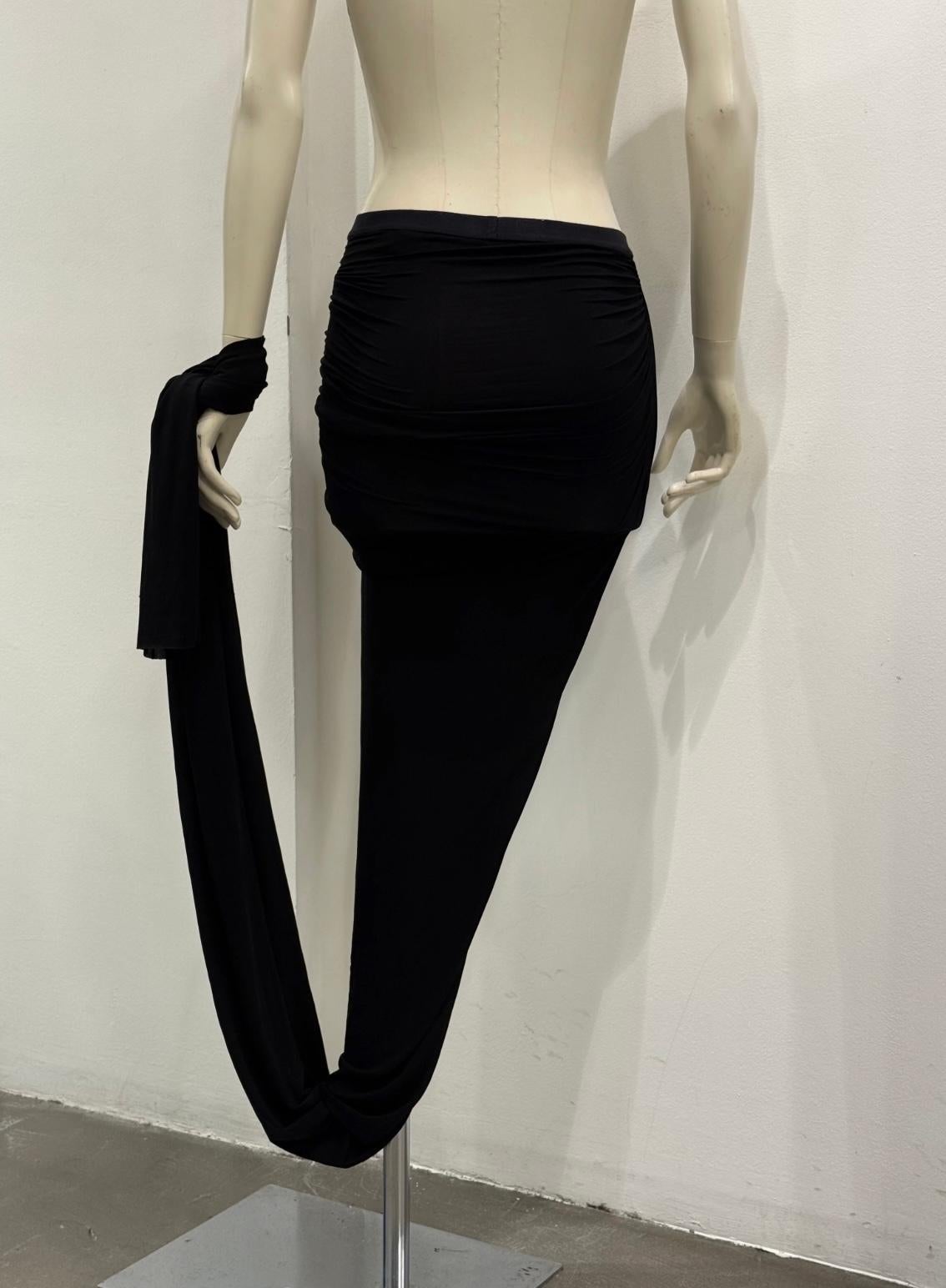 S/S2023 Rick Owens pasarela falda sirena extra larga en Excelente estado para la venta en Milano, Lombardia