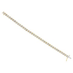 Diamantarmband im S-Stil 2,00cttw 14k Gelbgold