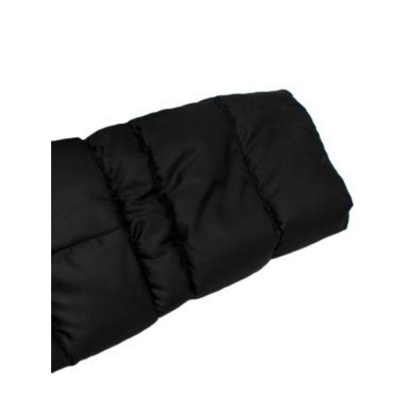 S The Cube black nylon reversible padded jacket For Sale 3