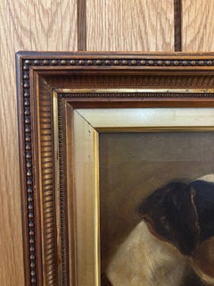 Ritratto del XIX secolo di un cane Jack Russel