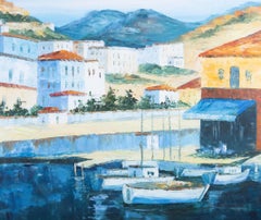S. Wersky - Contemporary Oil, Mediterranean Harbour