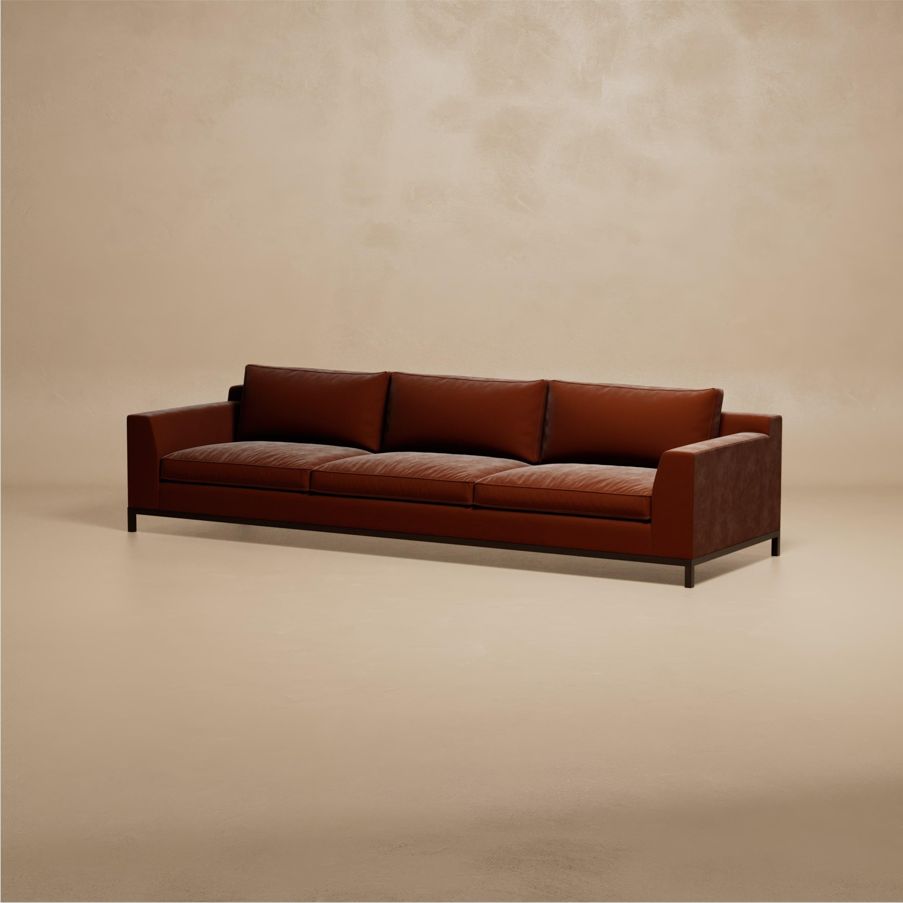 Américain S.01 Canapé / Noyer ébonisé par Lusano en vente