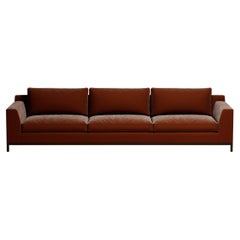 S.01 Sofa / Ebonized Walnut by Lusano