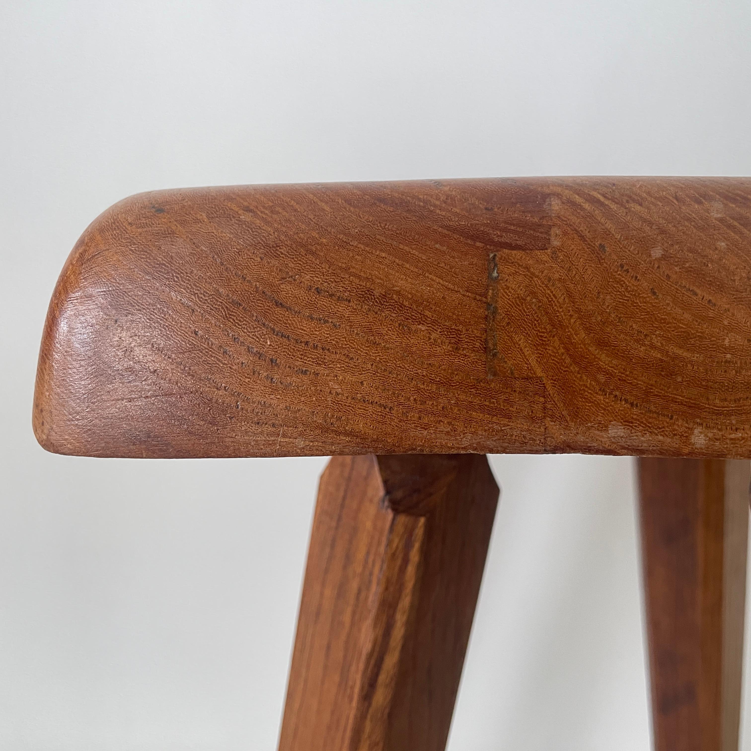 Late 20th Century S01 Stool by Pierre Chapo, France, 1970s For Sale
