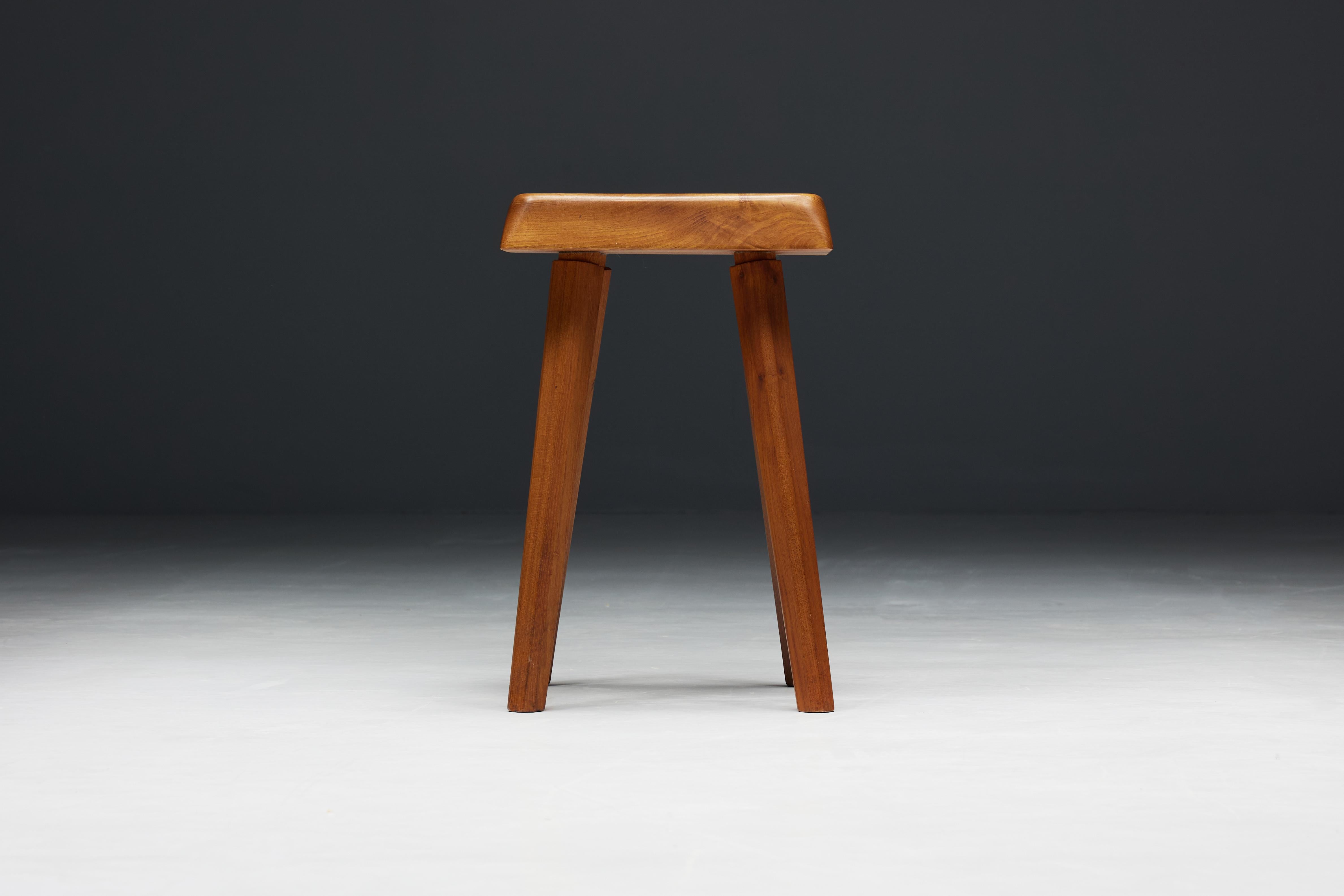 S01 Stool by Pierre Chapo, France, 1970s In Excellent Condition For Sale In Antwerp, BE