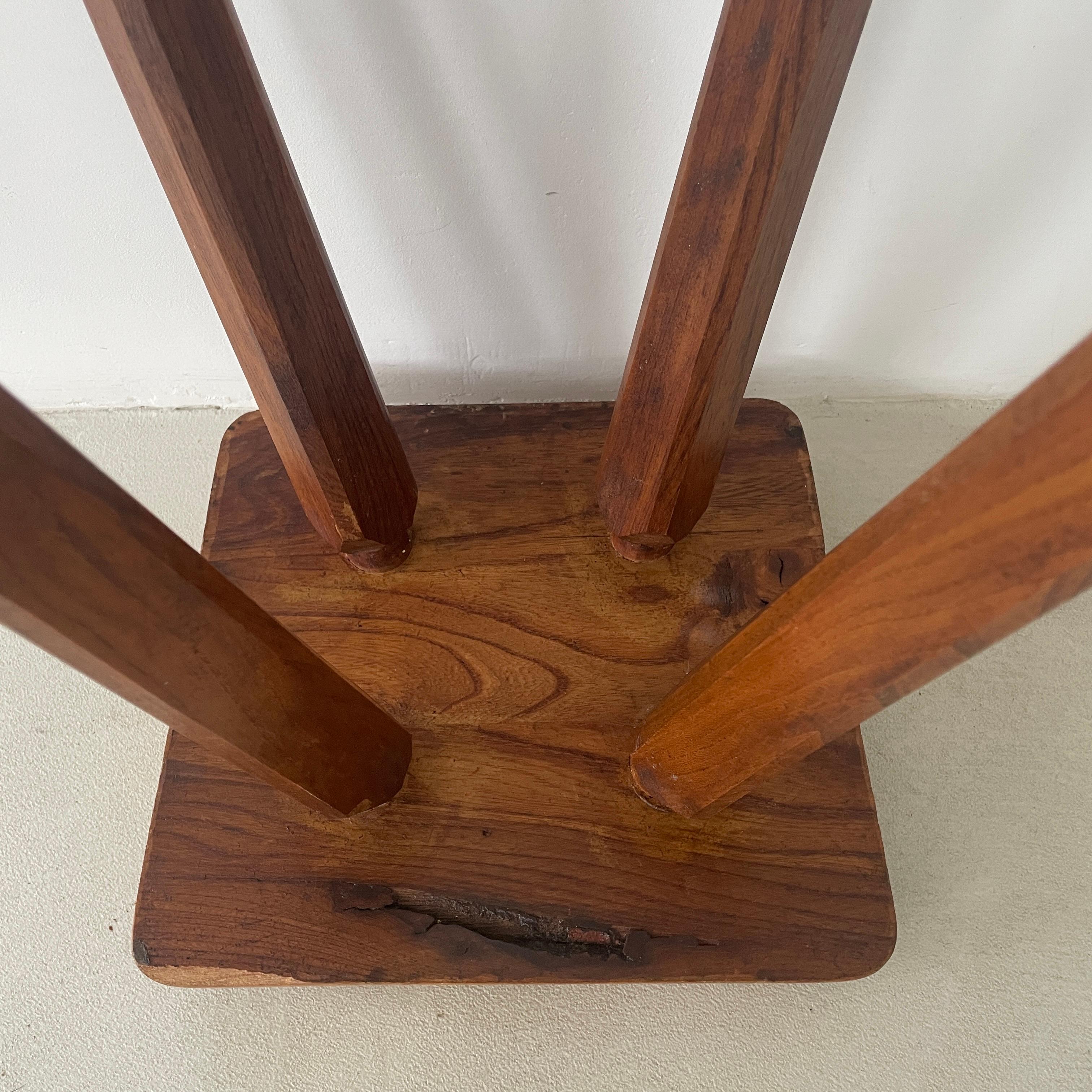 Un ensemble de deux tabourets S01 de Pierre Chapo, France, 1970 en vente 2