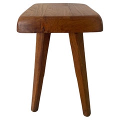 Vintage S01 Stool by Pierre Chapo, France, 1970s