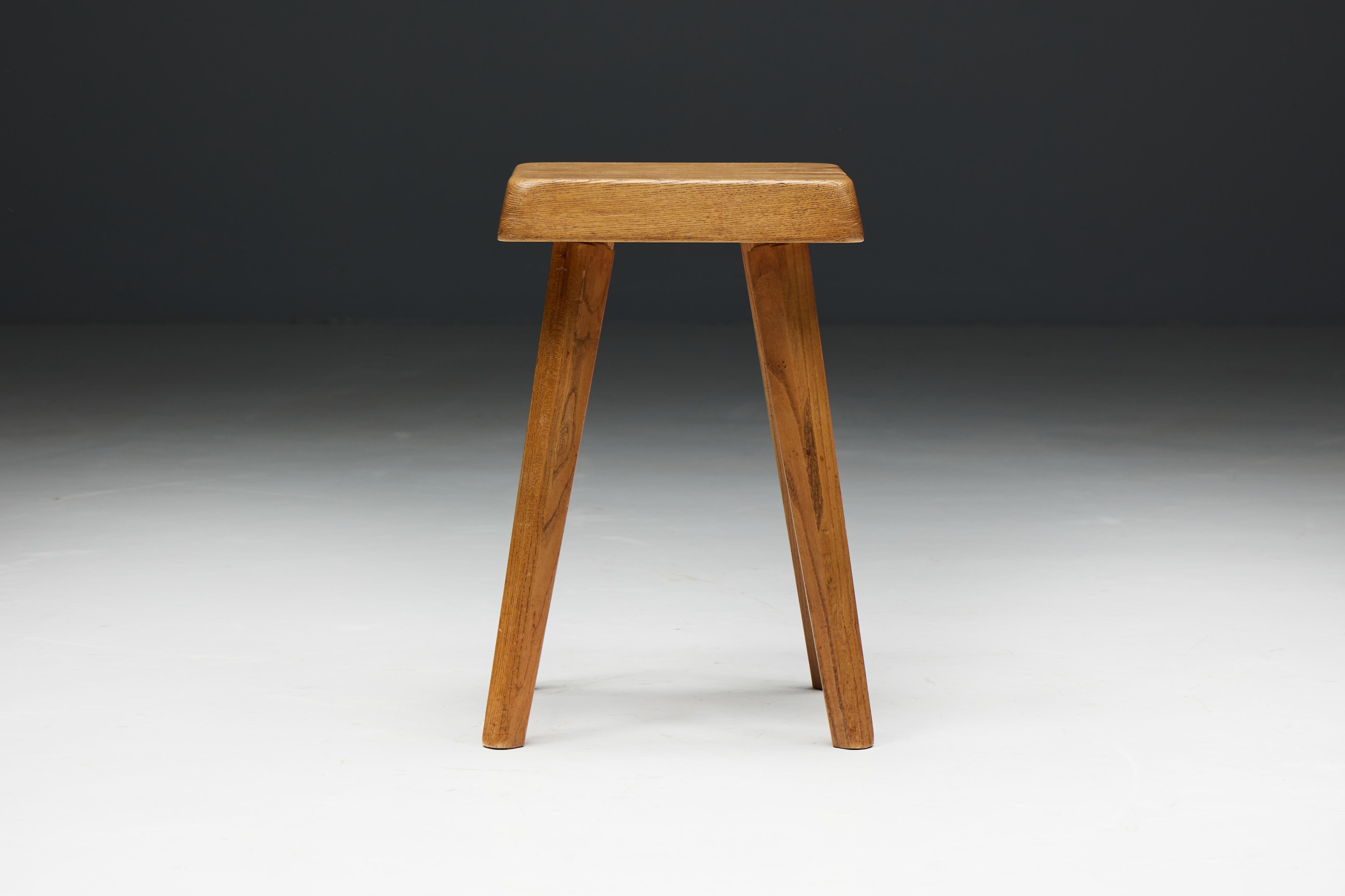 S01 Stools by Pierre Chapo, France, 1970s For Sale 10
