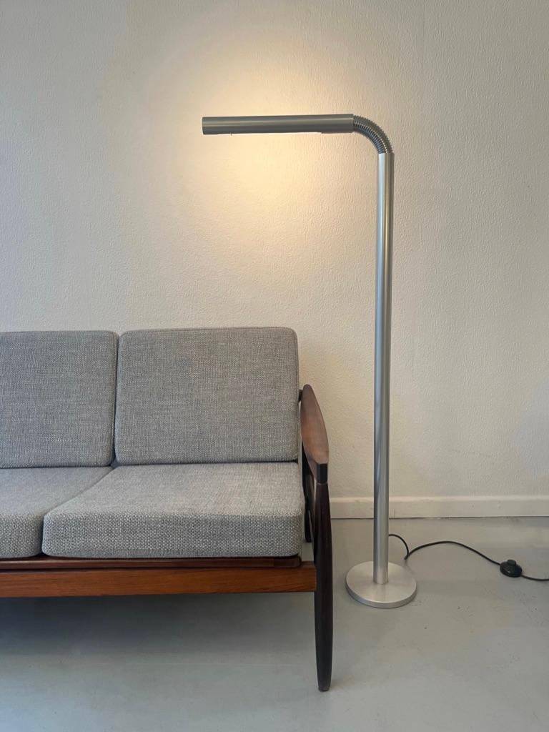 S1 Adjustable Aluminum Floor Lamp by Rico & Rosemary Baltensweiler, Switzerland For Sale 8