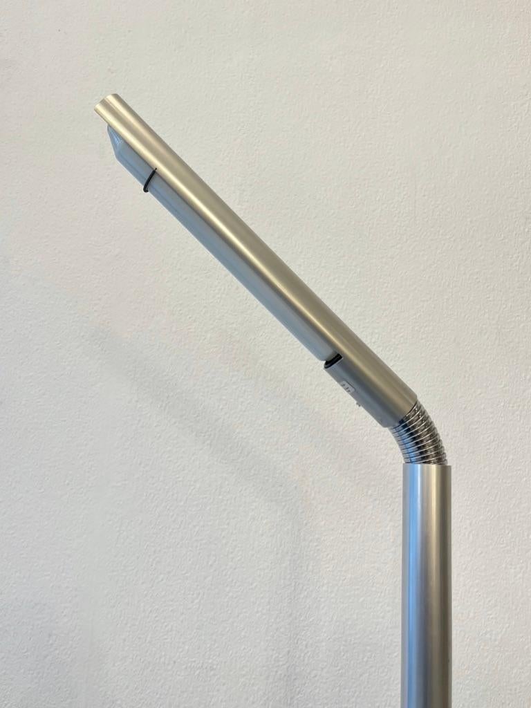 Mid-20th Century S1 Adjustable Aluminum Floor Lamp by Rico & Rosemary Baltensweiler, Switzerland For Sale