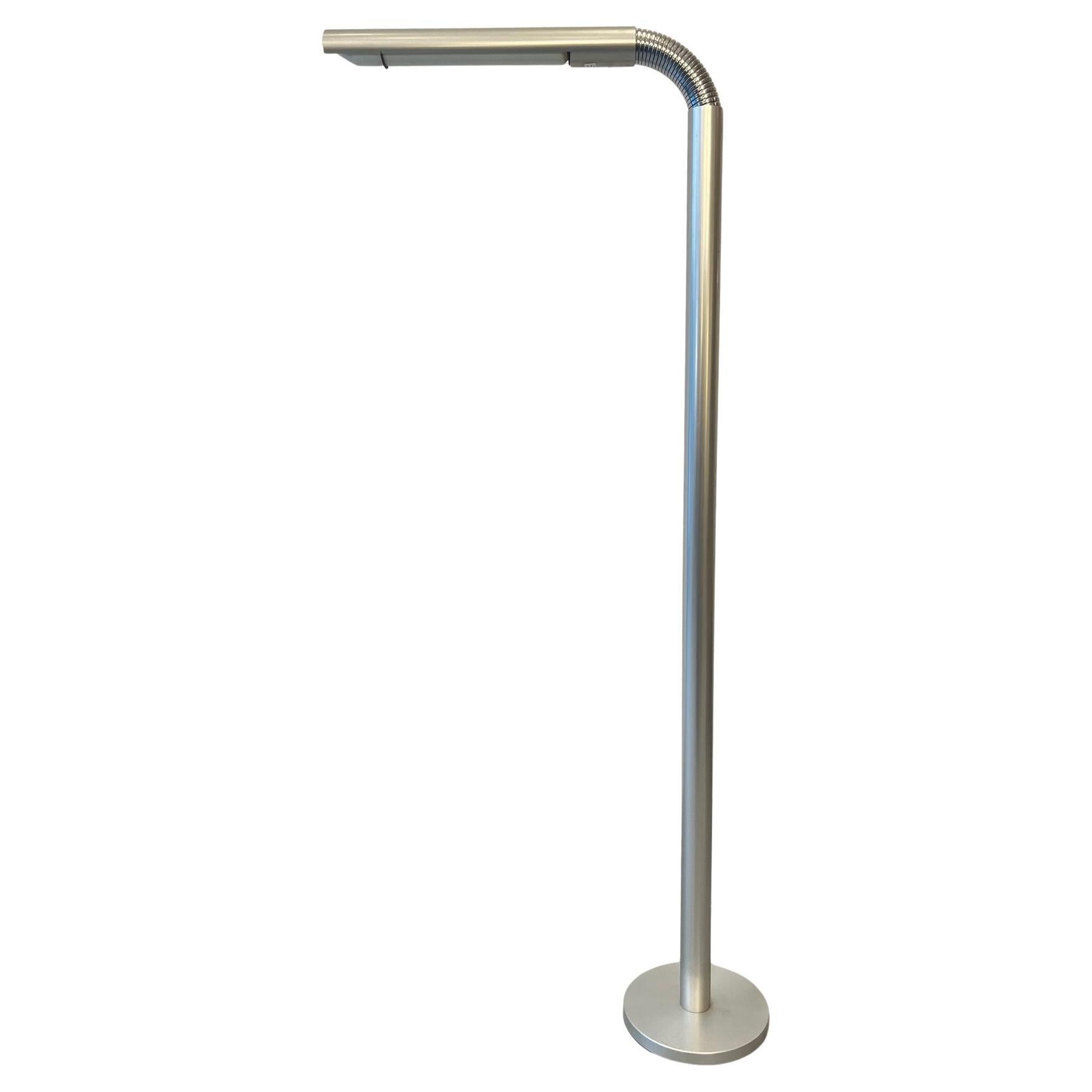 S1 Adjustable Aluminum Floor Lamp by Rico & Rosemary Baltensweiler, Switzerland For Sale