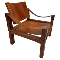 S10 armchair by Pierre Chapo with great patina
