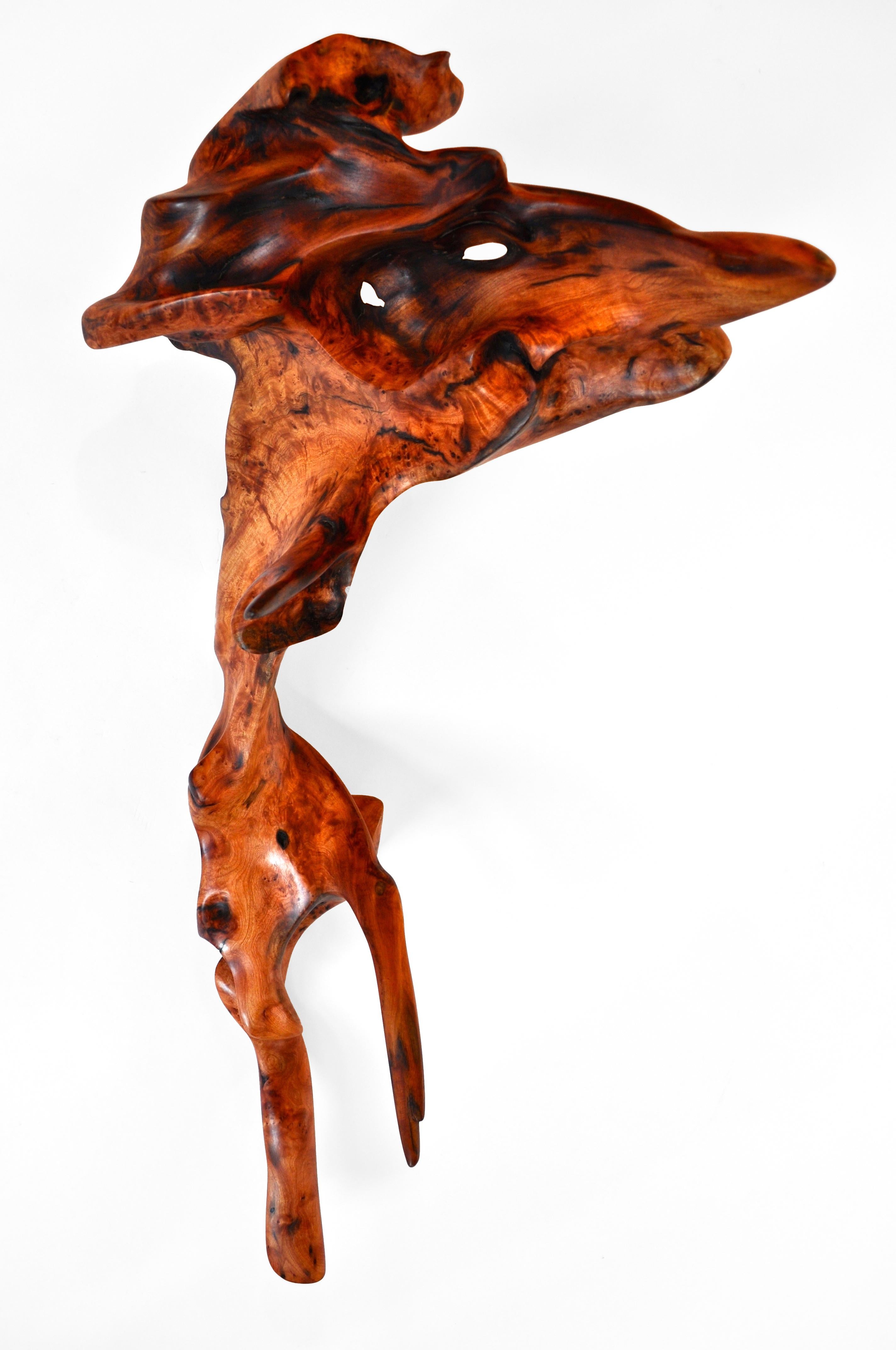 S1090 Decorative Object in Mastix Bush Root Wood by Jörg Pietschmann In New Condition For Sale In Geneve, CH
