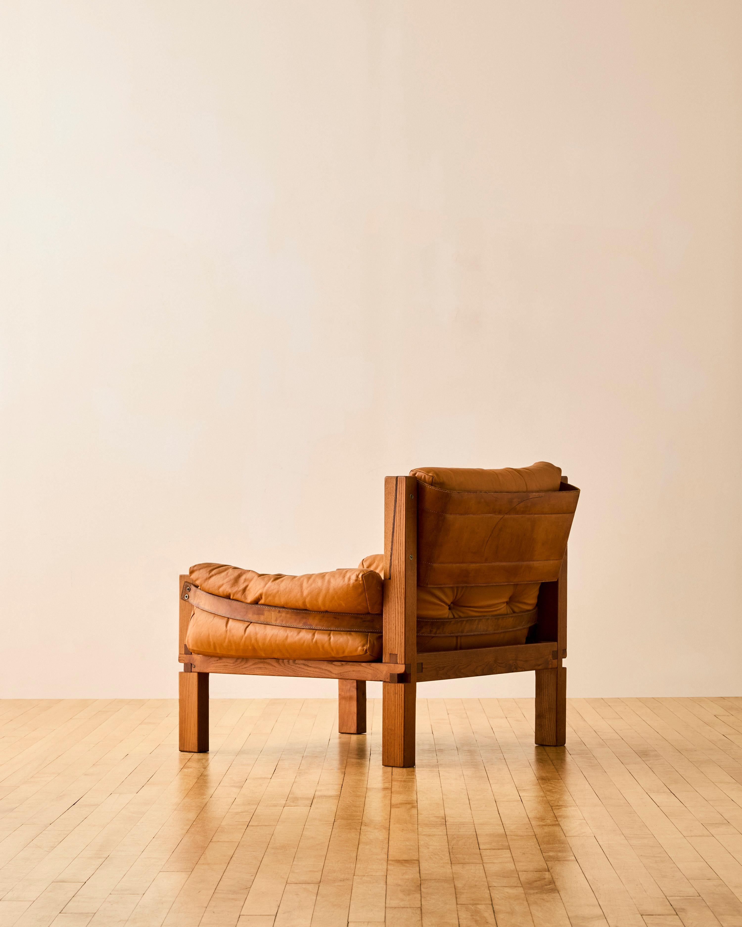 S15 Armchair by Pierre Chapo Bon état - En vente à Long Island City, NY