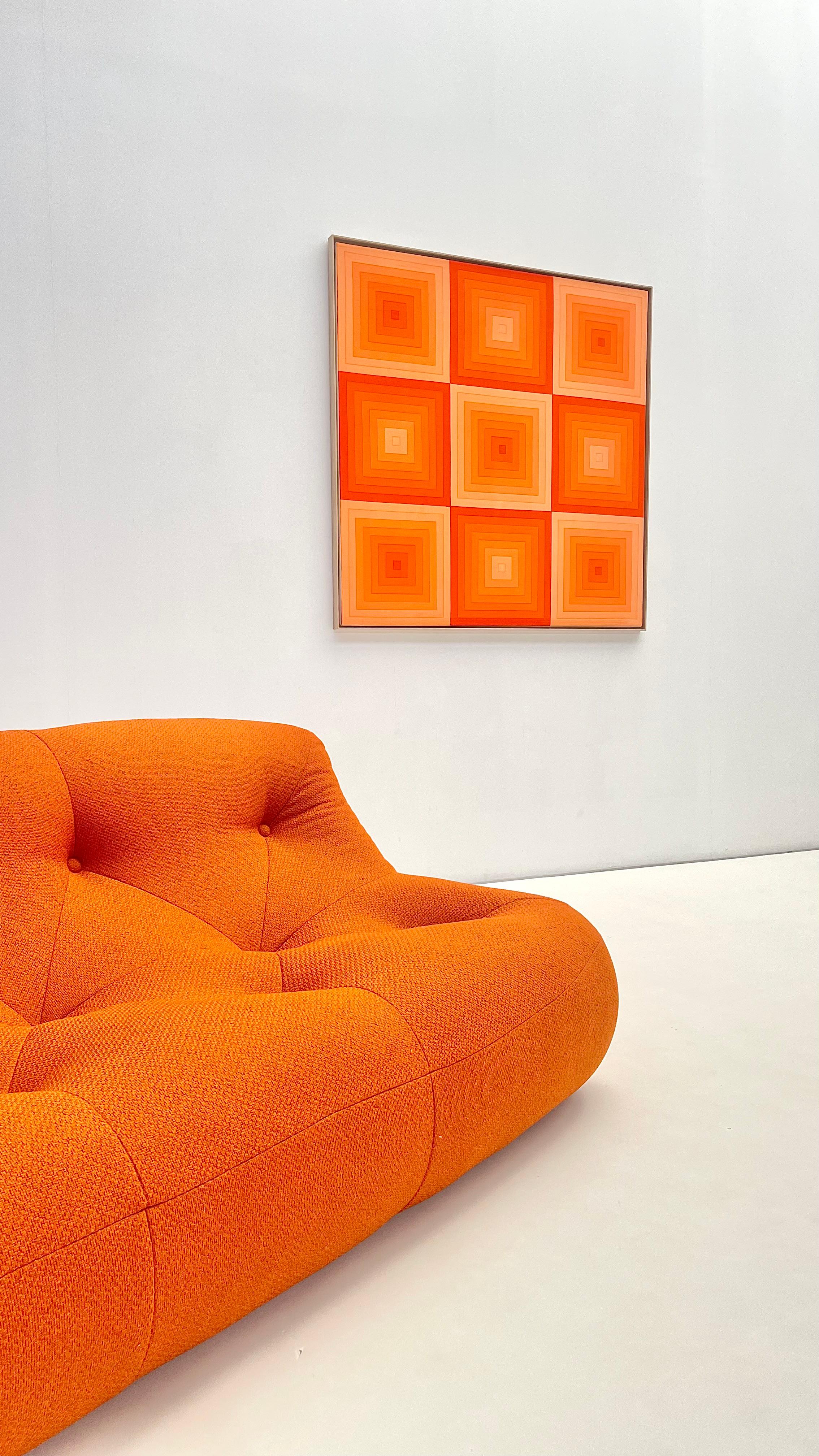 Verner Panton's - Mira-x Collection fabric canvas For Sale 2