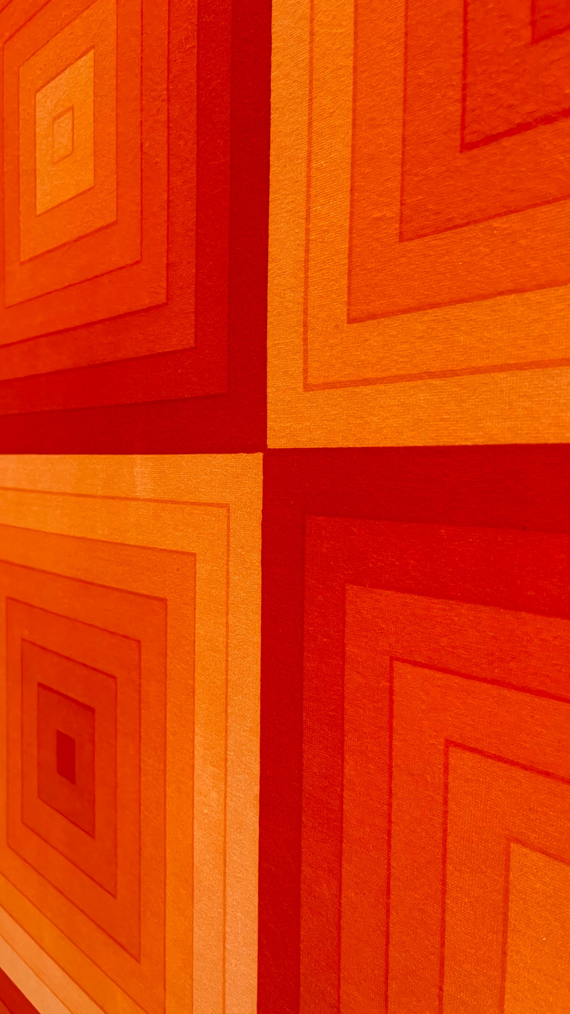 Danish Verner Panton's - Mira-x Collection fabric canvas For Sale