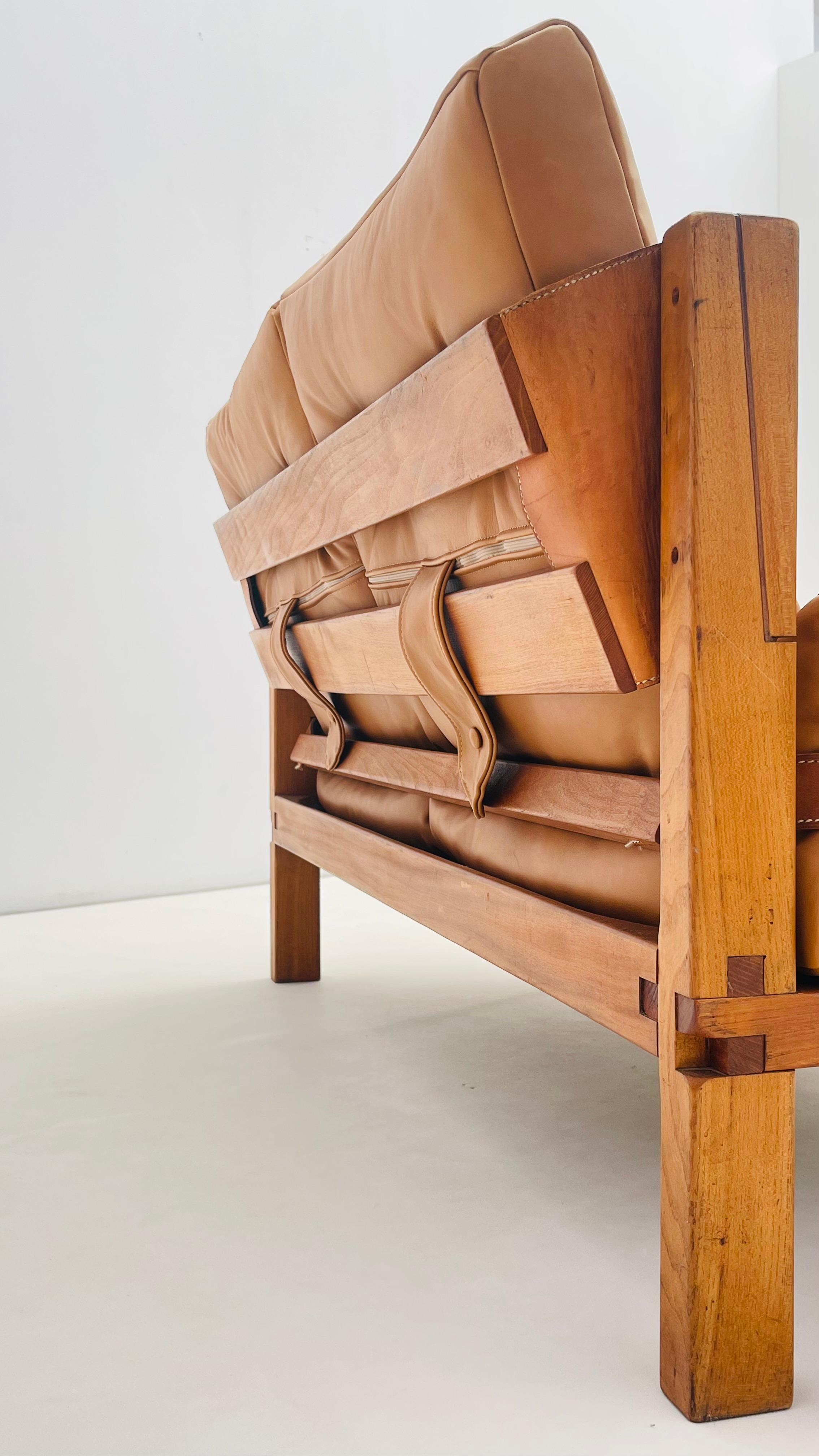 Zweisitzer-sofa 'S22' von Pierre Chapo im Angebot 1