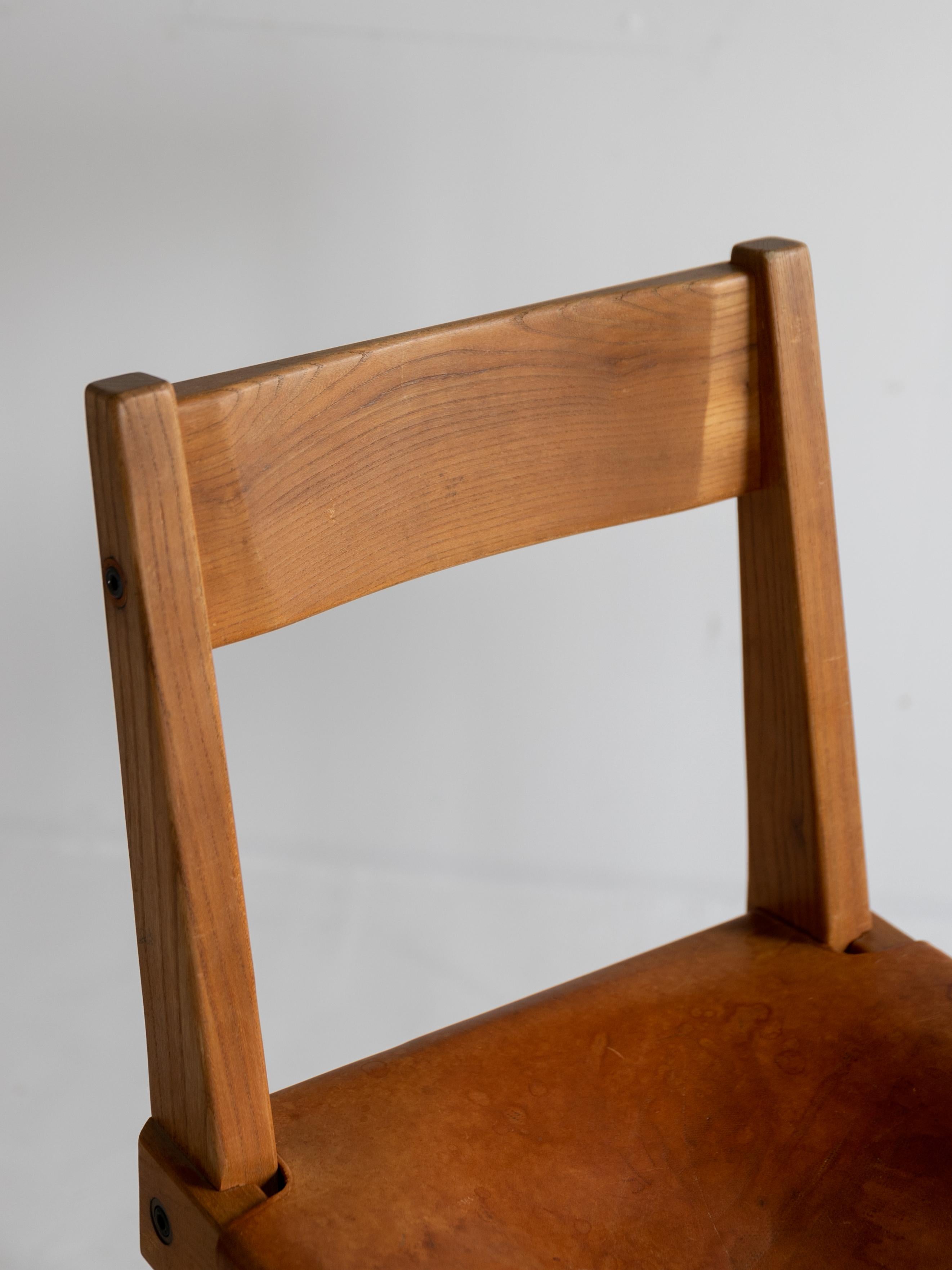 S24 Chair by Pierre Chapo For Sale 3