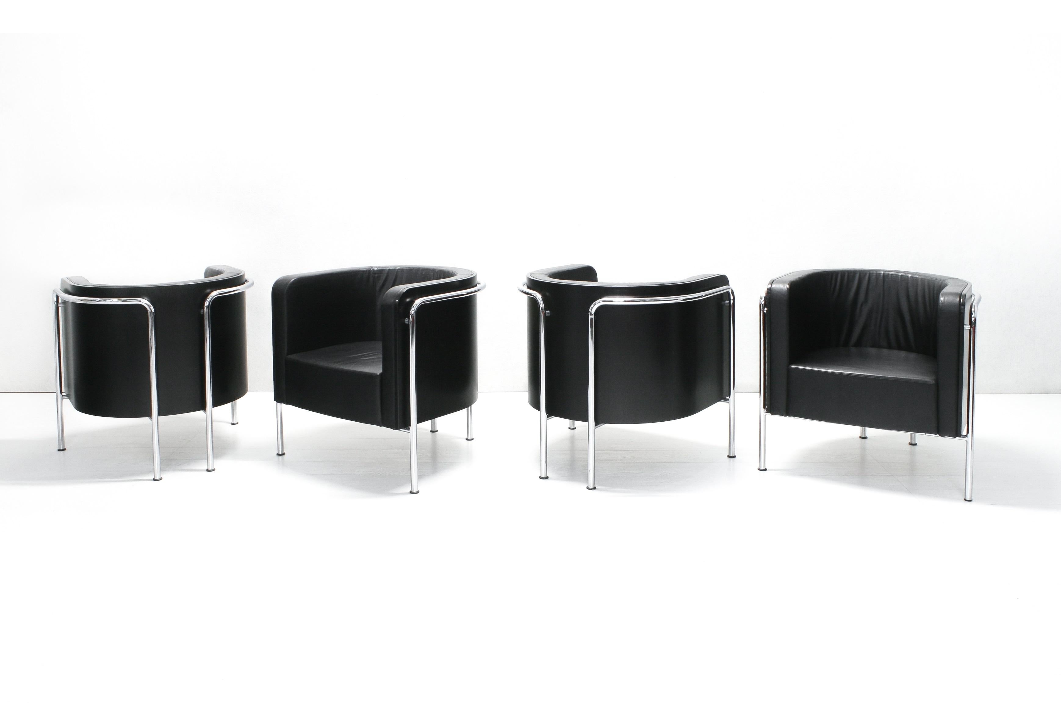 S3001 Bauhaus Club Chair by Christoph Zschoke for Thonet '3/4' 3