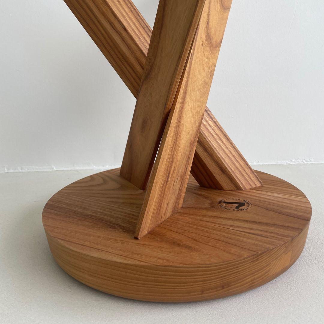 S31 Hocker aus Ulmenholz, Pierre Chapo, hergestellt in Frankreich im Zustand „Hervorragend“ im Angebot in Amsterdam, NL