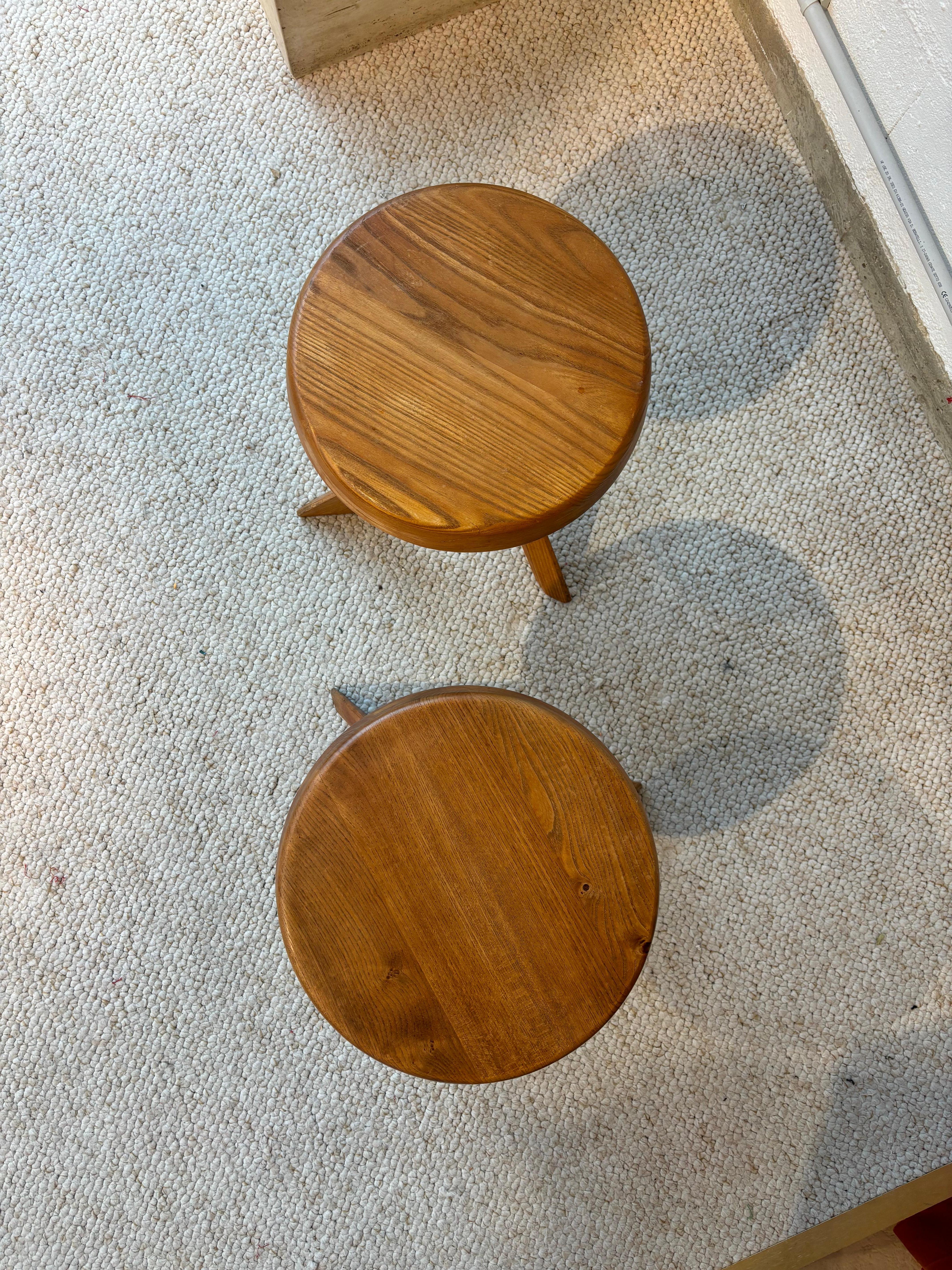 S31 oder Sfax hocker von Pierre Chapo im Angebot 4