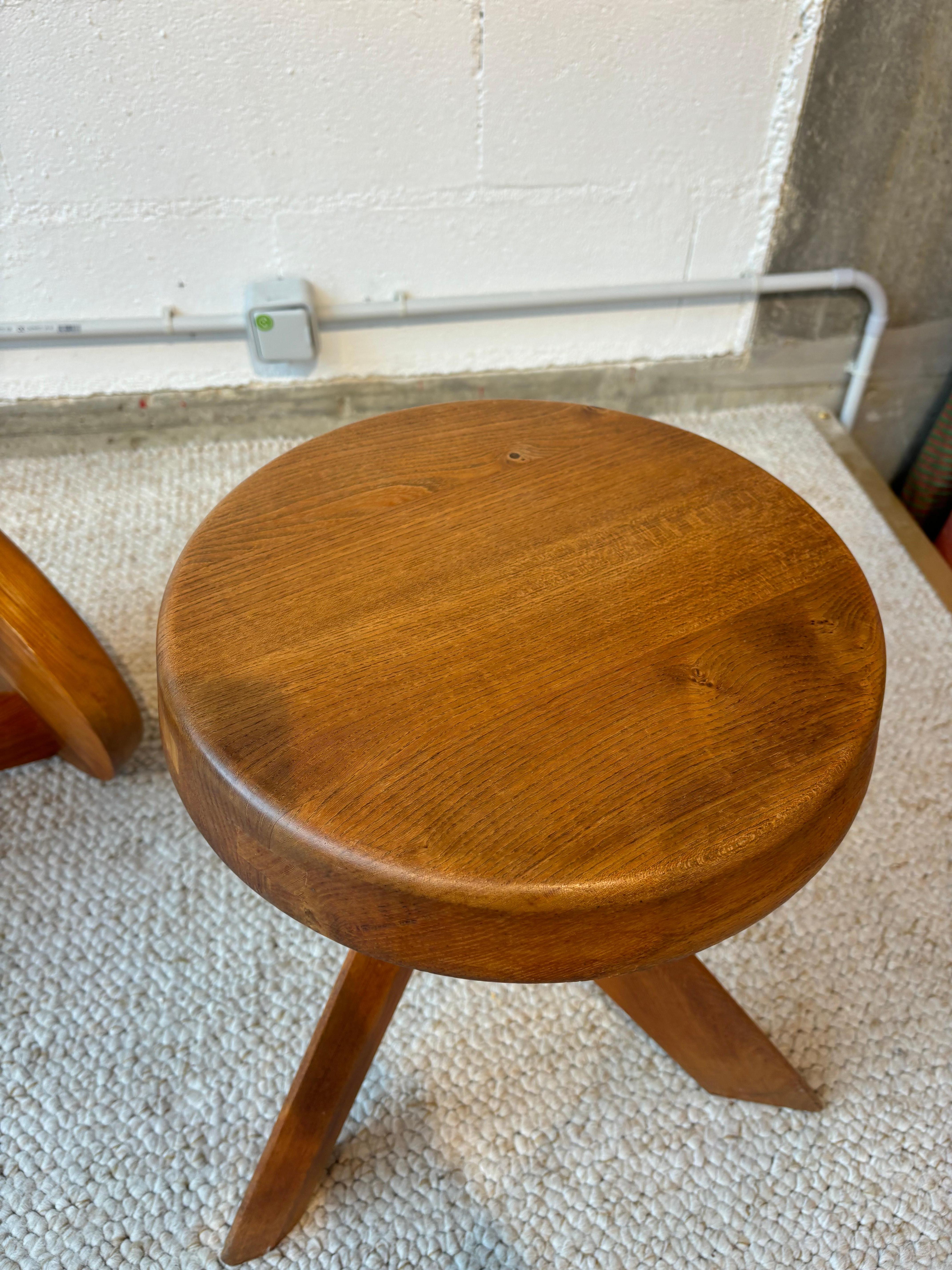 S31 oder Sfax hocker von Pierre Chapo im Angebot 7