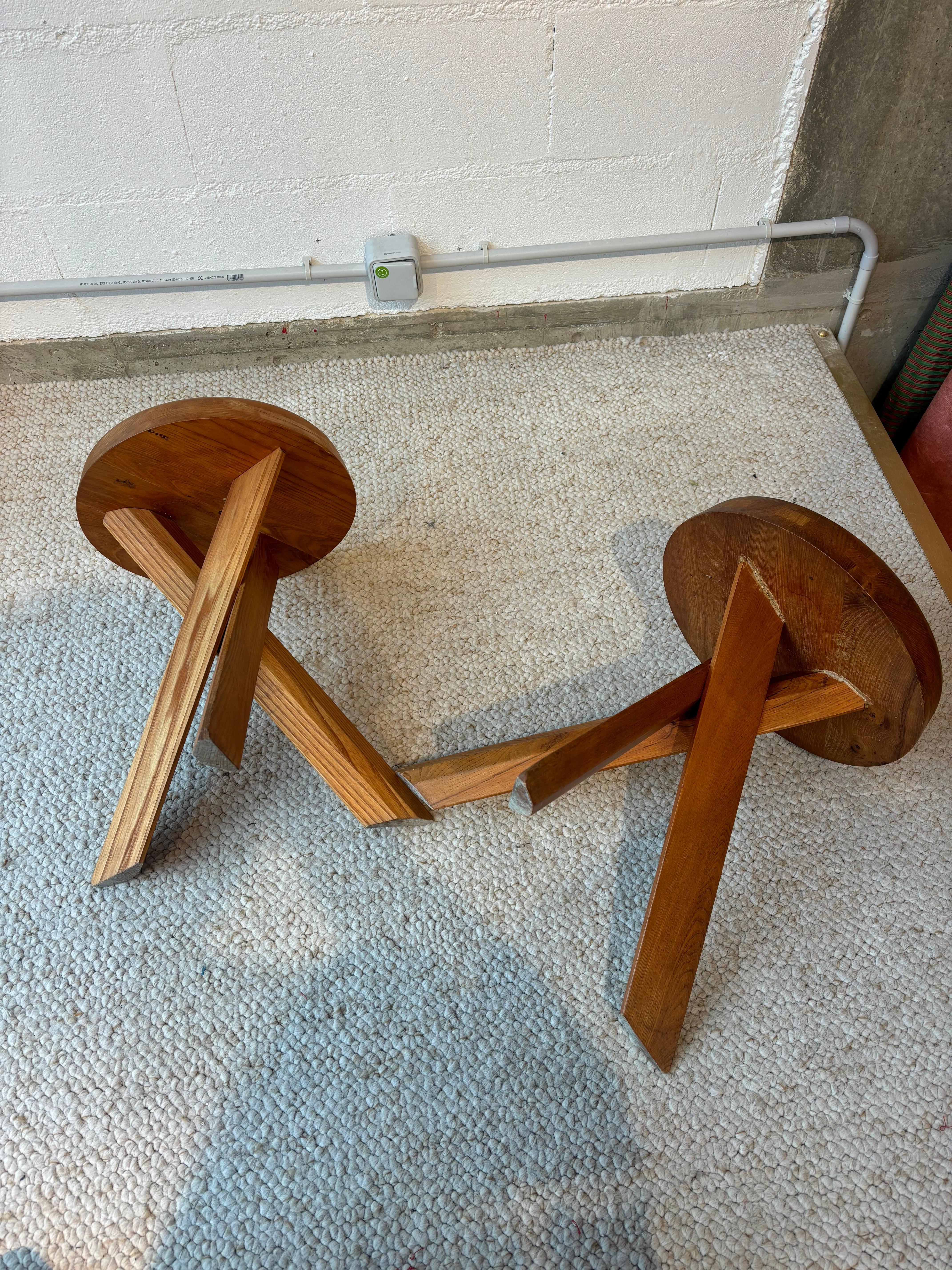 S31 oder Sfax hocker von Pierre Chapo im Angebot 11