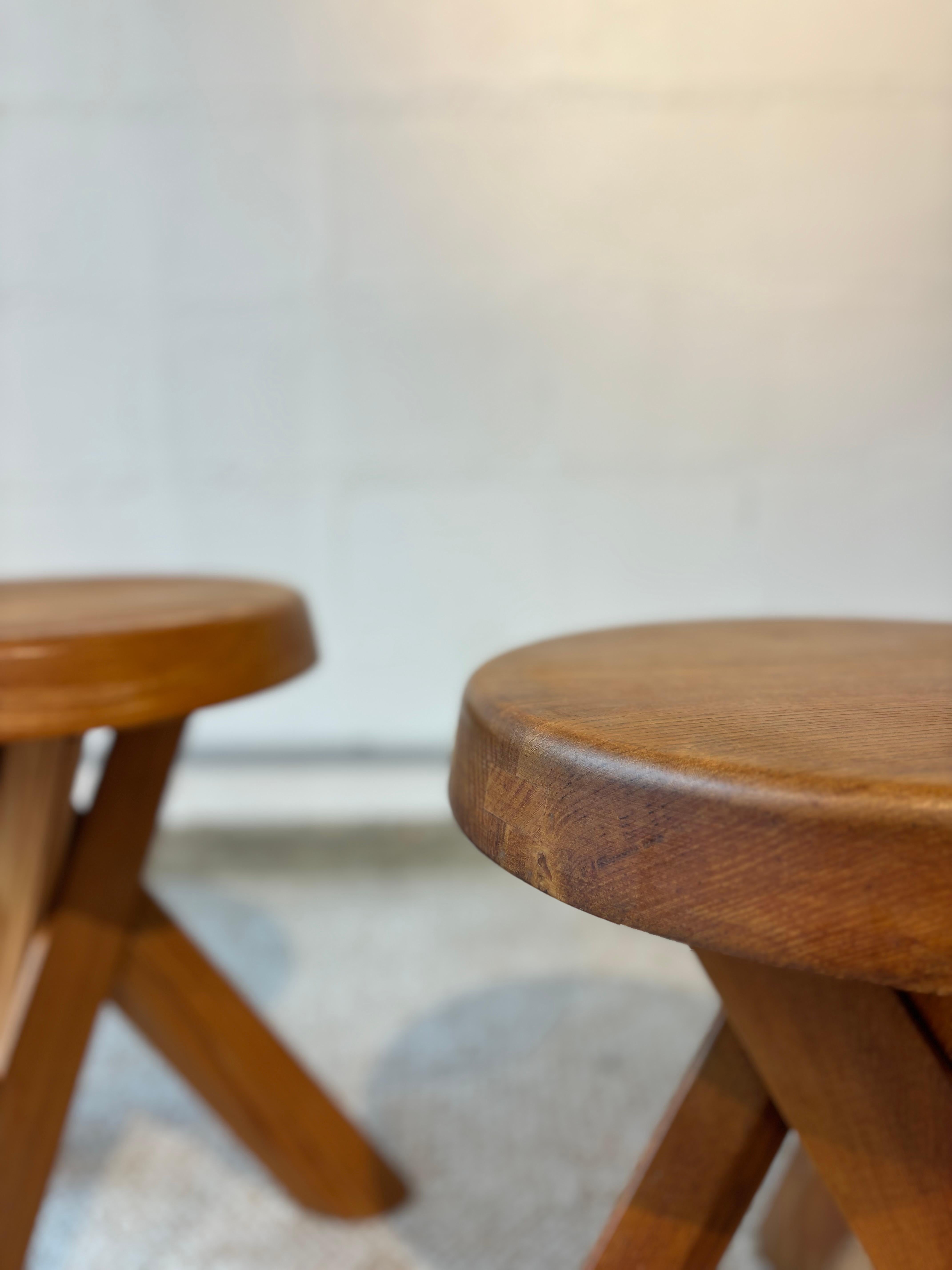 S31 oder Sfax hocker von Pierre Chapo im Angebot 1