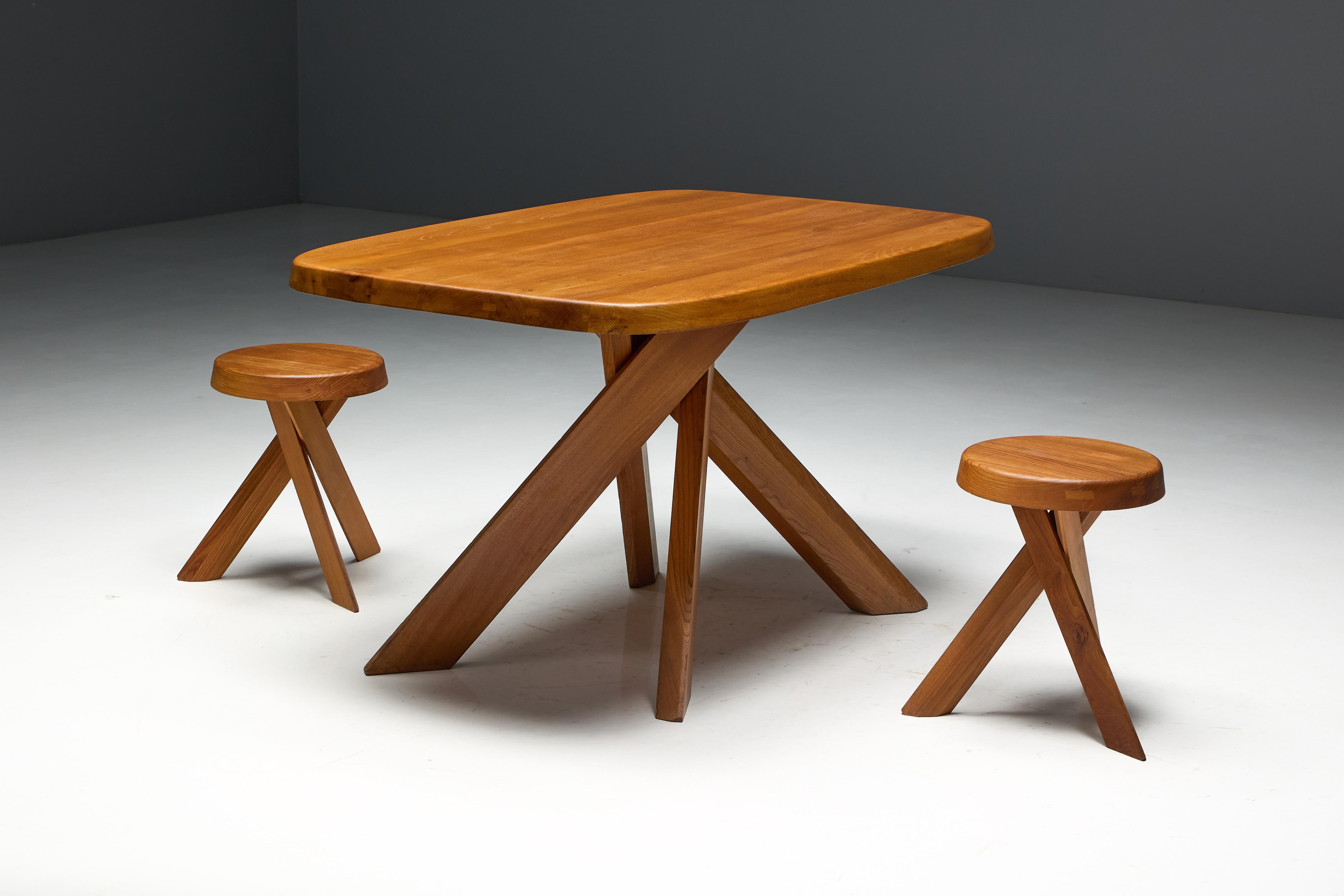 S31 Tabourets par Pierre Chapo, France, 1970 en vente 6