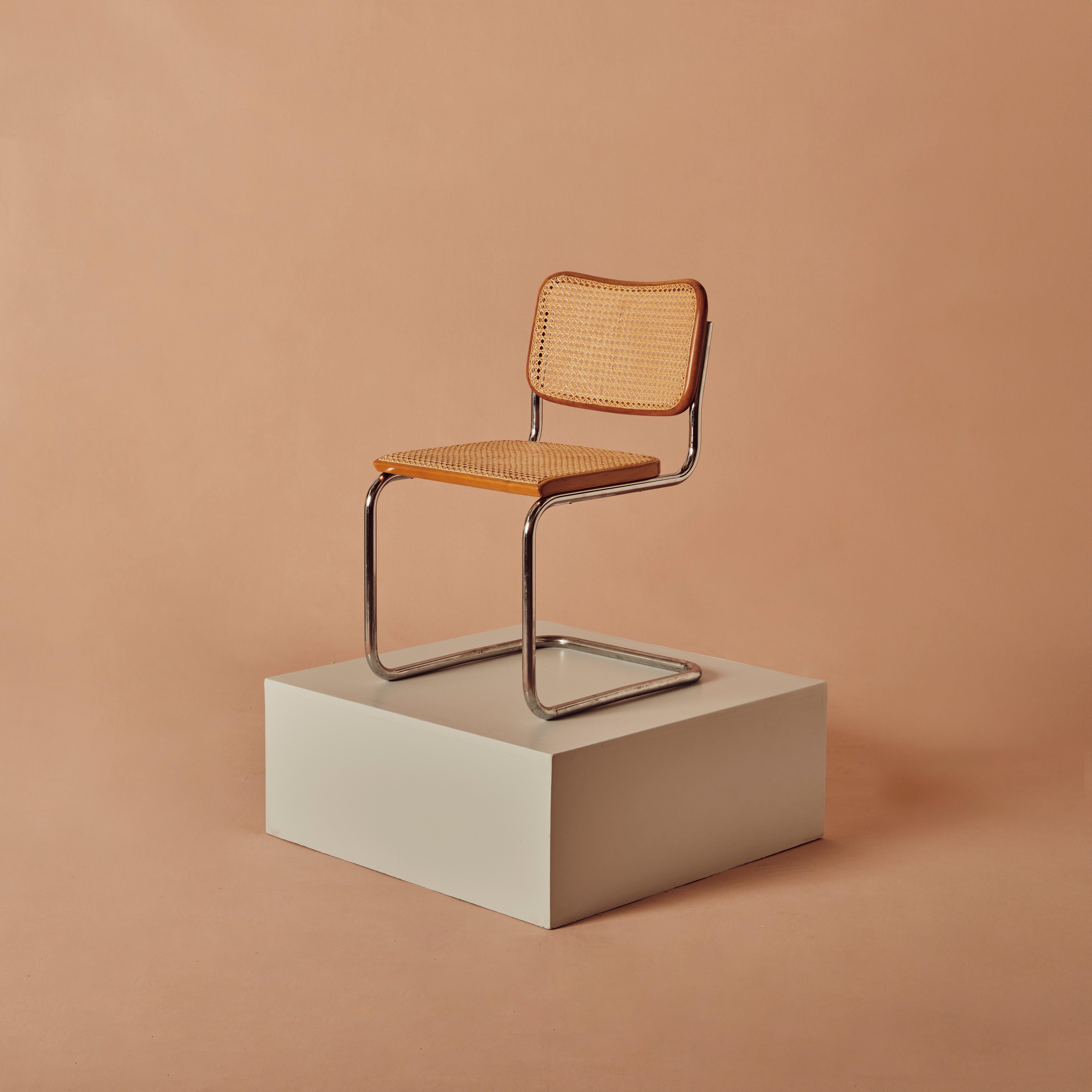 Cesca-Stühle „S32“ von Marcel Breuer und Gavina (Europäisch) im Angebot