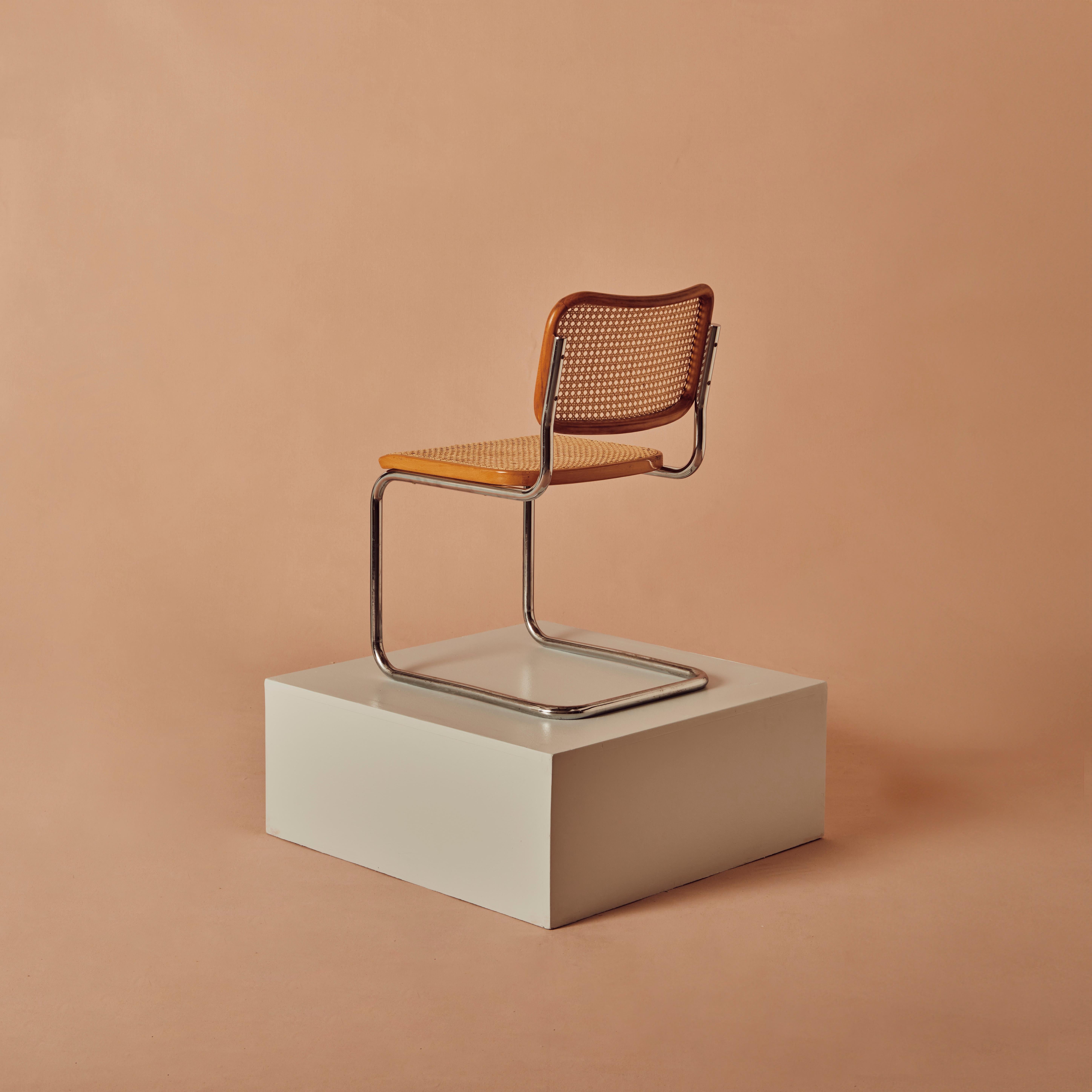 Cesca-Stühle „S32“ von Marcel Breuer und Gavina im Zustand „Relativ gut“ im Angebot in London, England