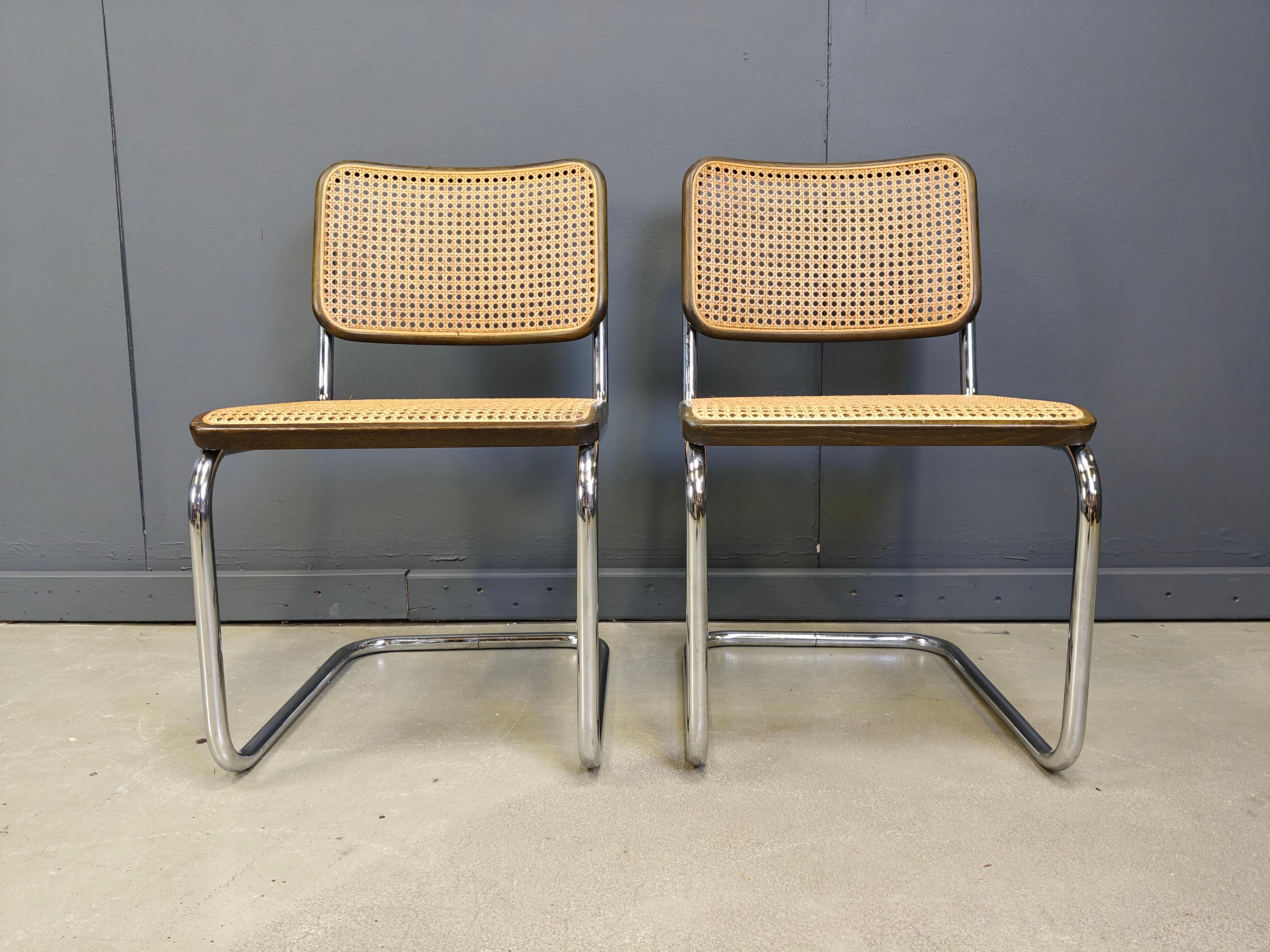 Sedie da pranzo S32 di Marcel Breuer per Thonet, anni '70 - set di 2 2