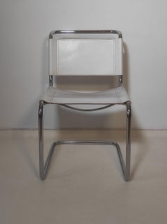 S33 Leather Chairs By Mart Stam 1970s